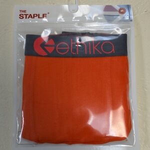 Ethika Gray and Orange Boxer Briefs